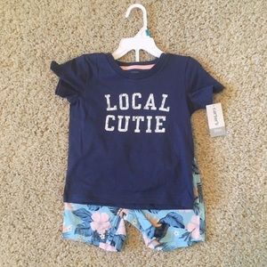 Carters 2 piece Local Cutie set
